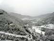 Winter in Cantobre (the snow usually only lasts a day or two) - Castel de Cantobre Gîtes, Aveyron, France