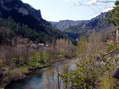 The hamlet de la Croze in the Tarn Gorge - Castel de Cantobre Gîtes, Aveyron, France