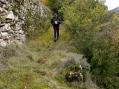 Down the terraces into the valley - Castel de Cantobre Gîtes, Aveyron, France